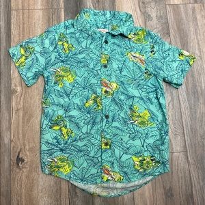 DINO Print Challis short sleeve Cat & Jack shirt